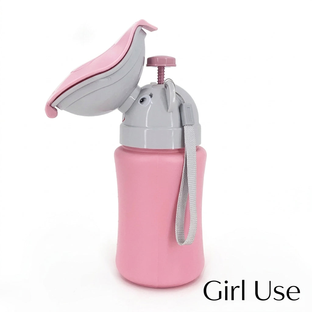 Portable Baby Travel Potty Urinal | Leak-Proof Emergency Toilet for Toddlers