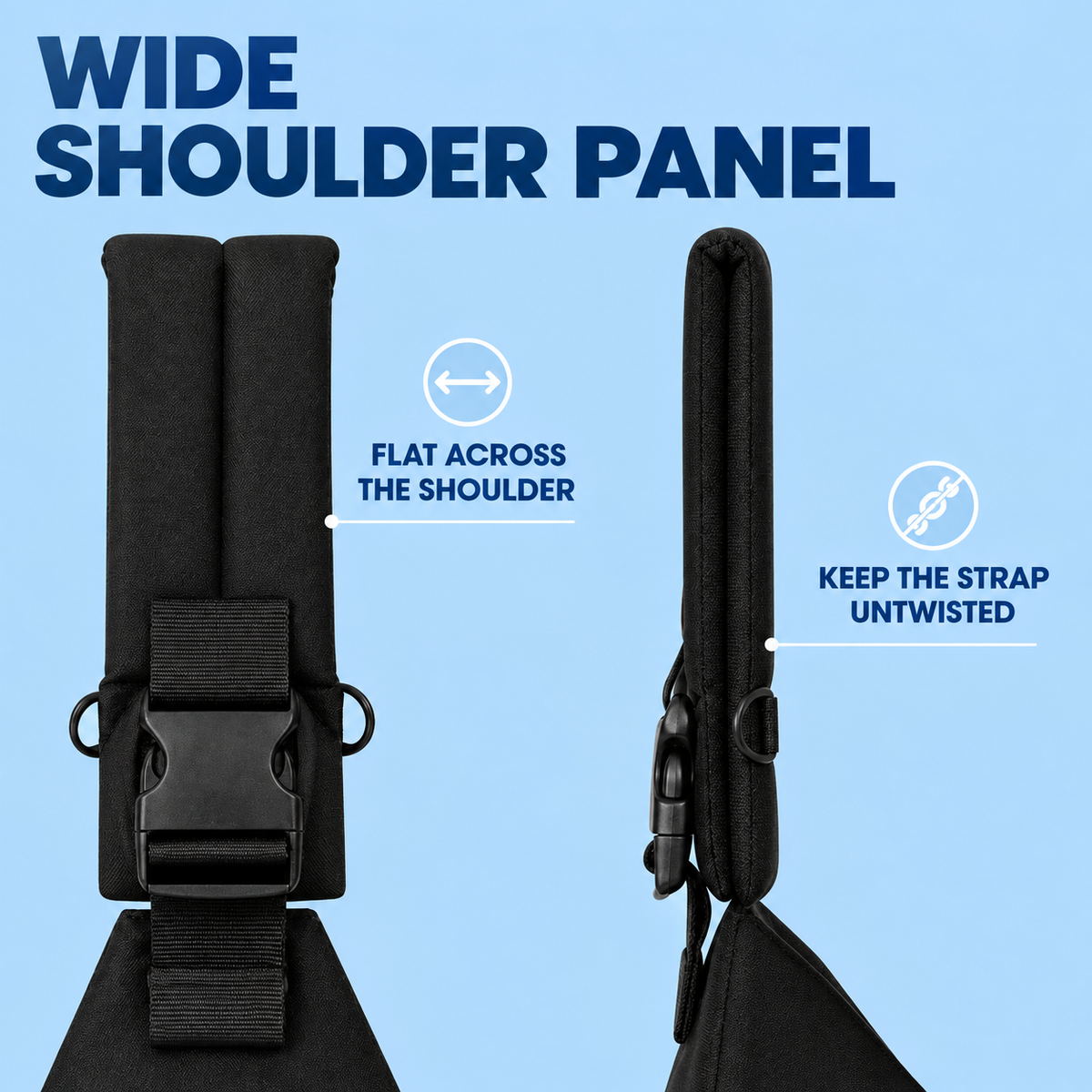 Adjustable Baby Carrier Sling, Hands-Free Comfort for Parents