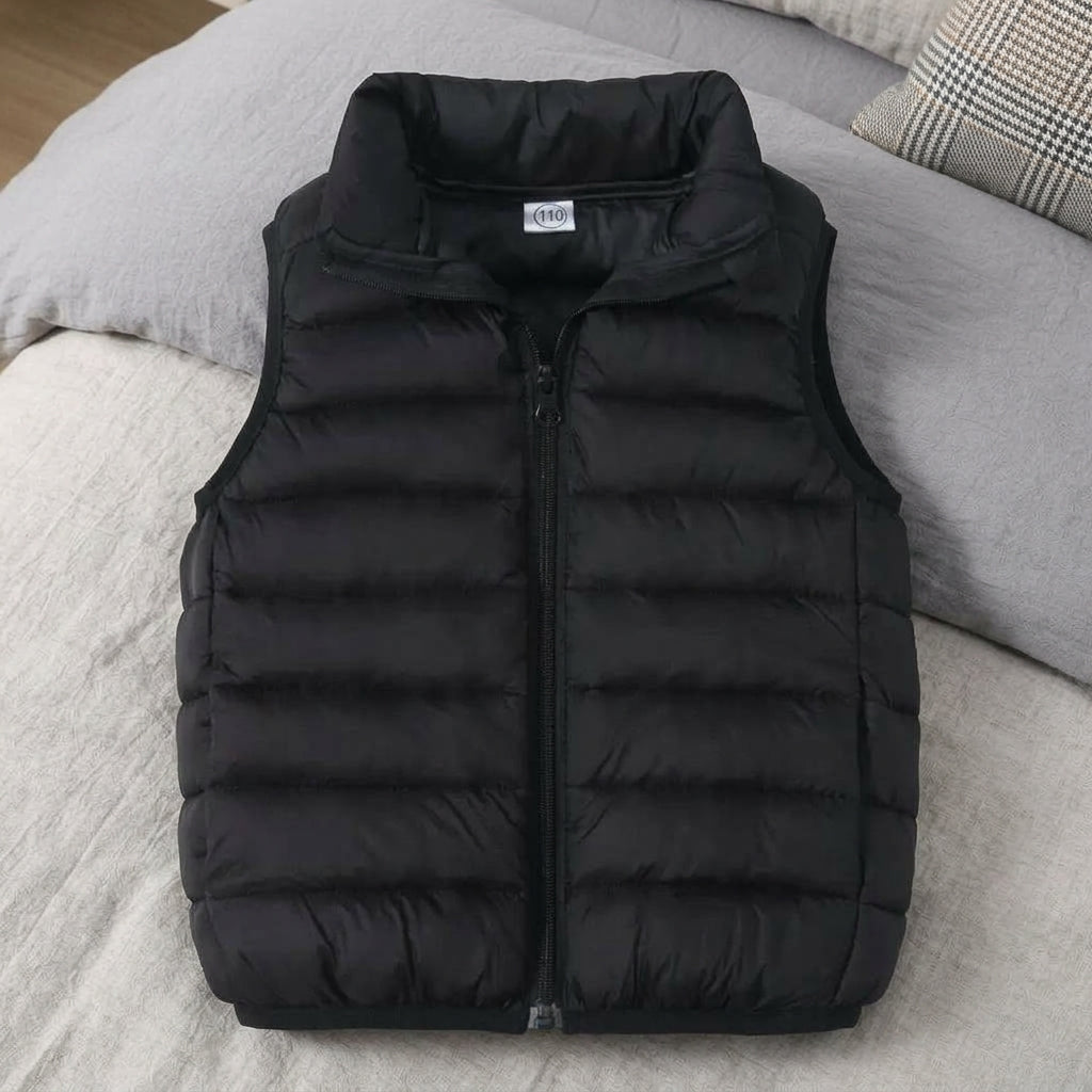 Kids Lightweight Down Vest Boys Girls Winter Puffer Waistcoa