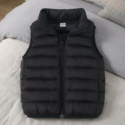 Kids Lightweight Down Vest Boys Girls Winter Puffer Waistcoa