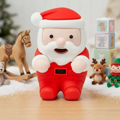 Cute Santa Christmas Mini Food Fan Adorable Clip On Bowl Cooler for Hot Soup