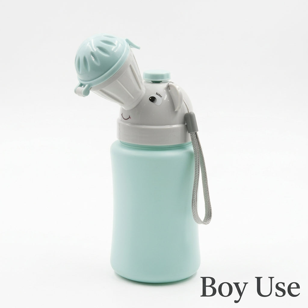 Portable Baby Travel Potty Urinal | Leak-Proof Emergency Toilet for Toddlers
