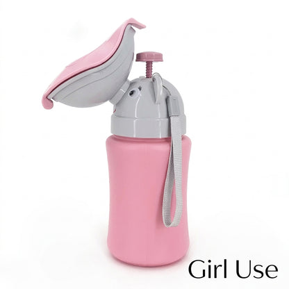 Portable Baby Travel Potty Urinal | Leak-Proof Emergency Toilet for Toddlers