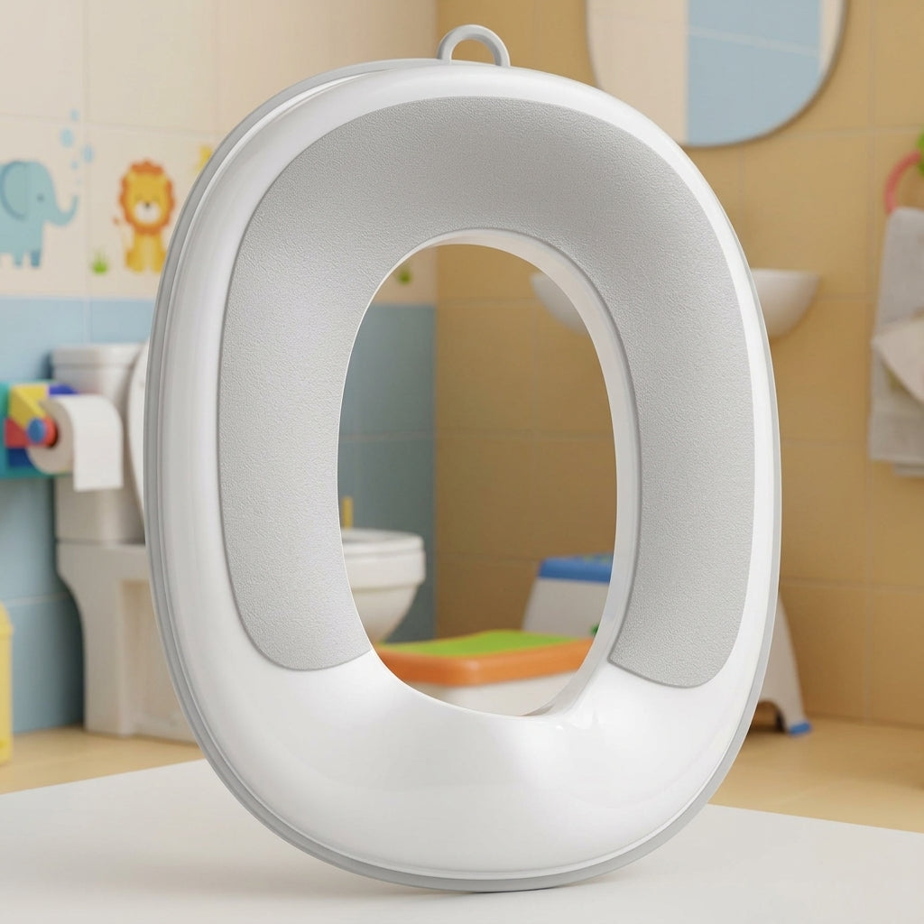 Universal Children Toilet Training Seat Splash Proof Soft Potty Seat for Kids