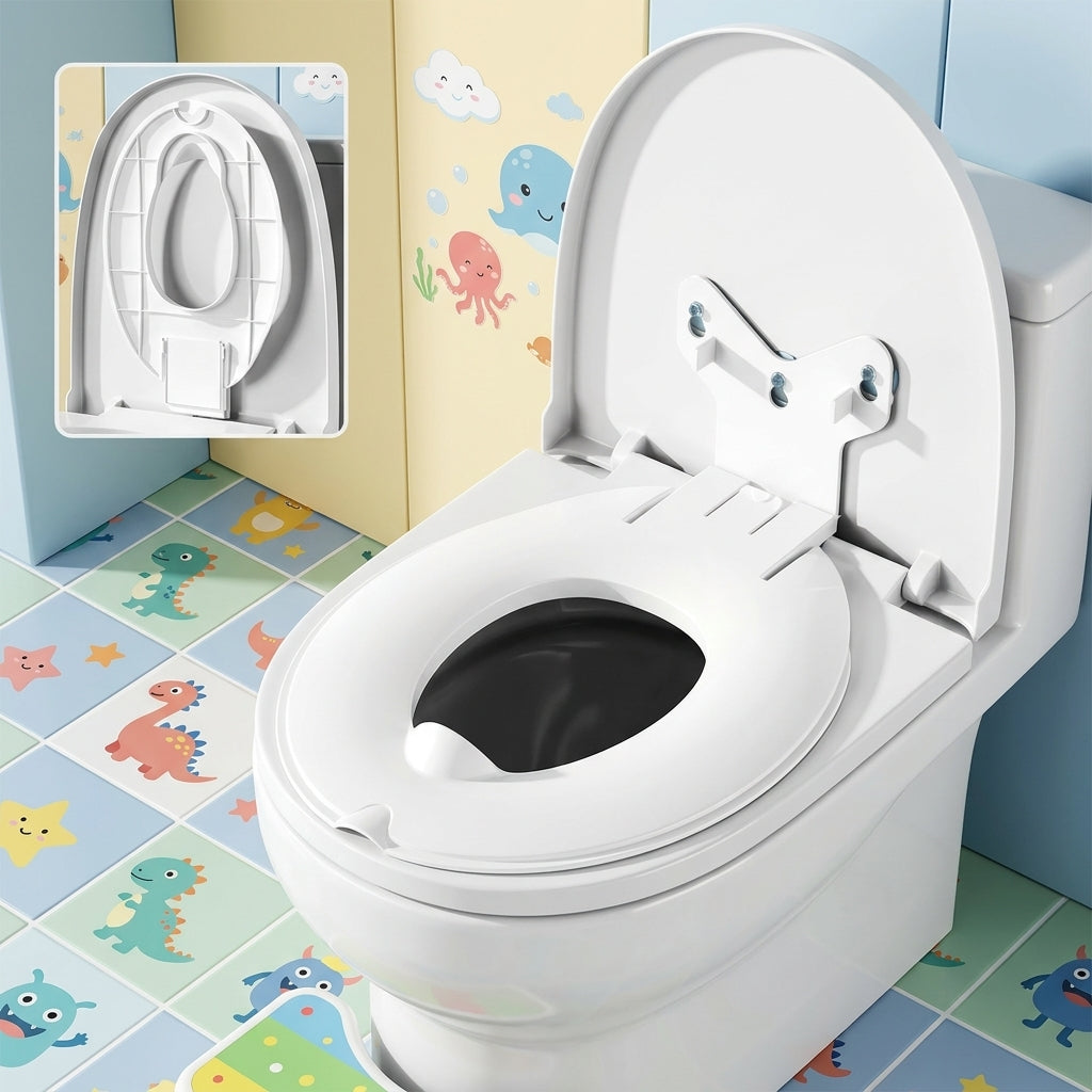 Universal Baby Folding Potty Seat Portable Travel Toilet Seat Cover for Kids