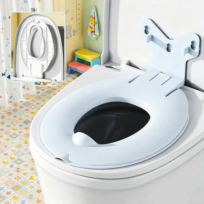 Universal Baby Folding Potty Seat Portable Travel Toilet Seat Cover for Kids