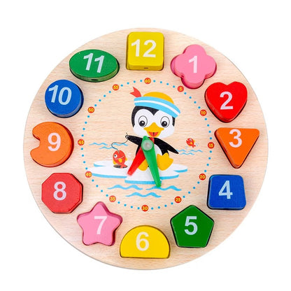 Montessori Wooden Puzzle Toy for Kids Ages 3–8, Educational Gift for Boys & Girls
